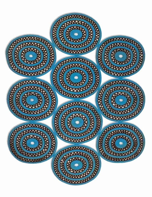 Tapete Tapetes Abrash Crochet