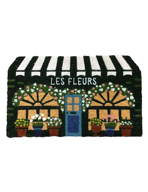 Tapete de entrada para exterior Bluebell & Co. Fleurs
