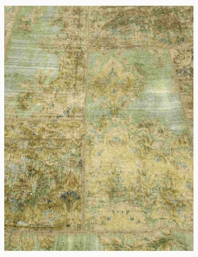 Tapete Tapetes Abrash Patch-Antique