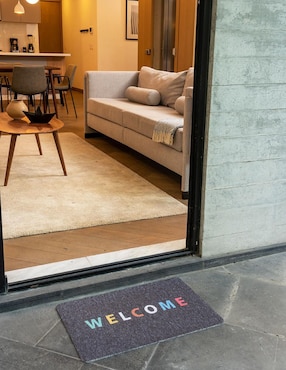 Tapete para exterior Unimat Welcome