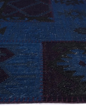 Tapete Farzin Stone Patch Azul