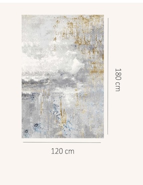 Tapete Saffron Looms Meta Gray