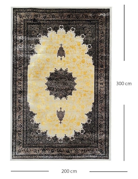 Tapete Thera Rugs Kian Tabriz Gold Dumas Silk Bambu