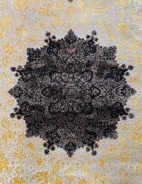 Tapete Thera Rugs Kian Tabriz Gold Dumas Silk Bambu