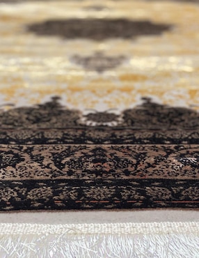 Tapete Thera Rugs Kian Tabriz Gold Dumas Silk Bambu