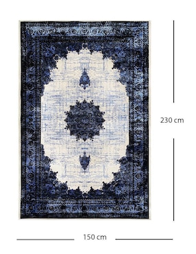 Tapete Thera Rugs Kian Persian Tonary Cielo Silk