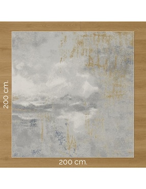 Tapete Saffron Looms Meta Gray Square