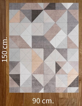 Tapete Saffron Looms Geo Blush