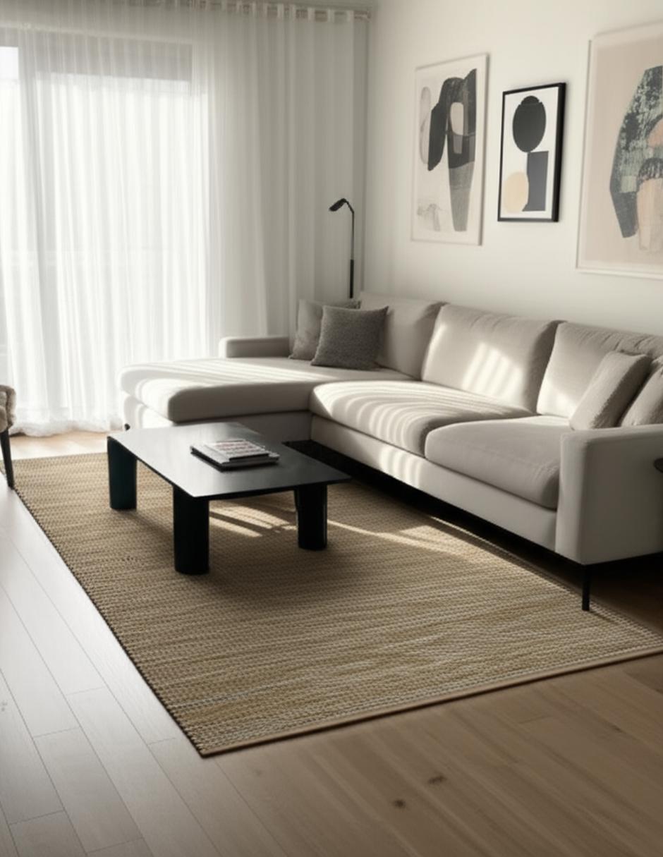 TAPETE HAVANA, 330 X 240 CM, GRIS