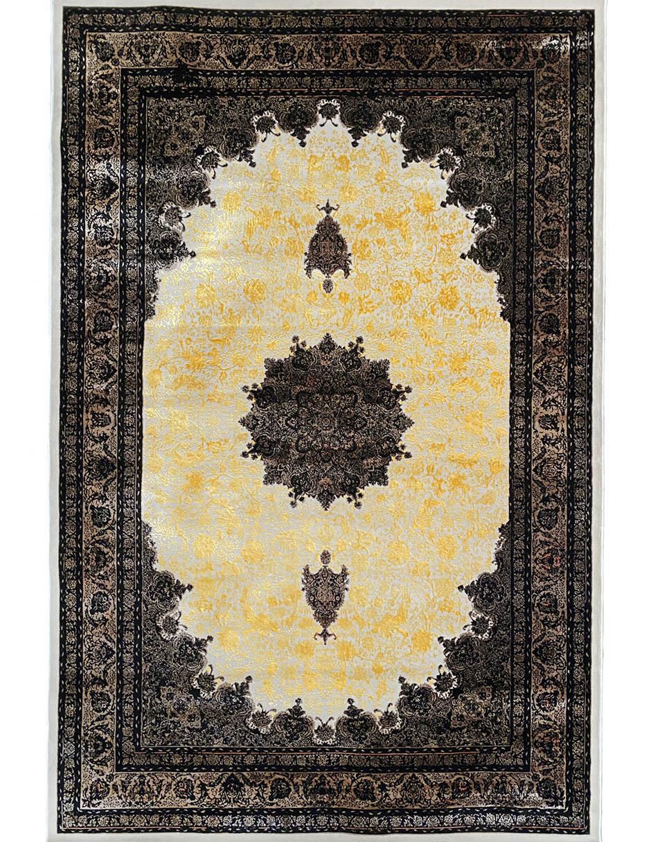 Tapete Kian Tabriz Gold Dumas Silk Bambu Tapete Kian Tabriz Gold Dumas Silk Bambu