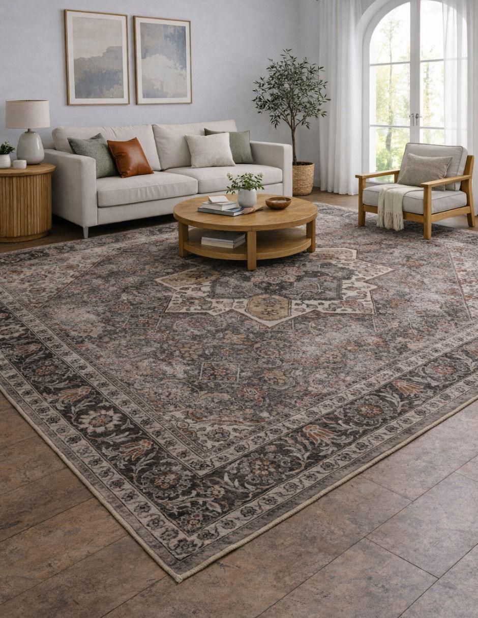 Tapete Mocha Medallion 7