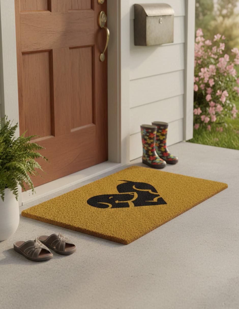 Tapete para exterior Ideen Home Corazón 3