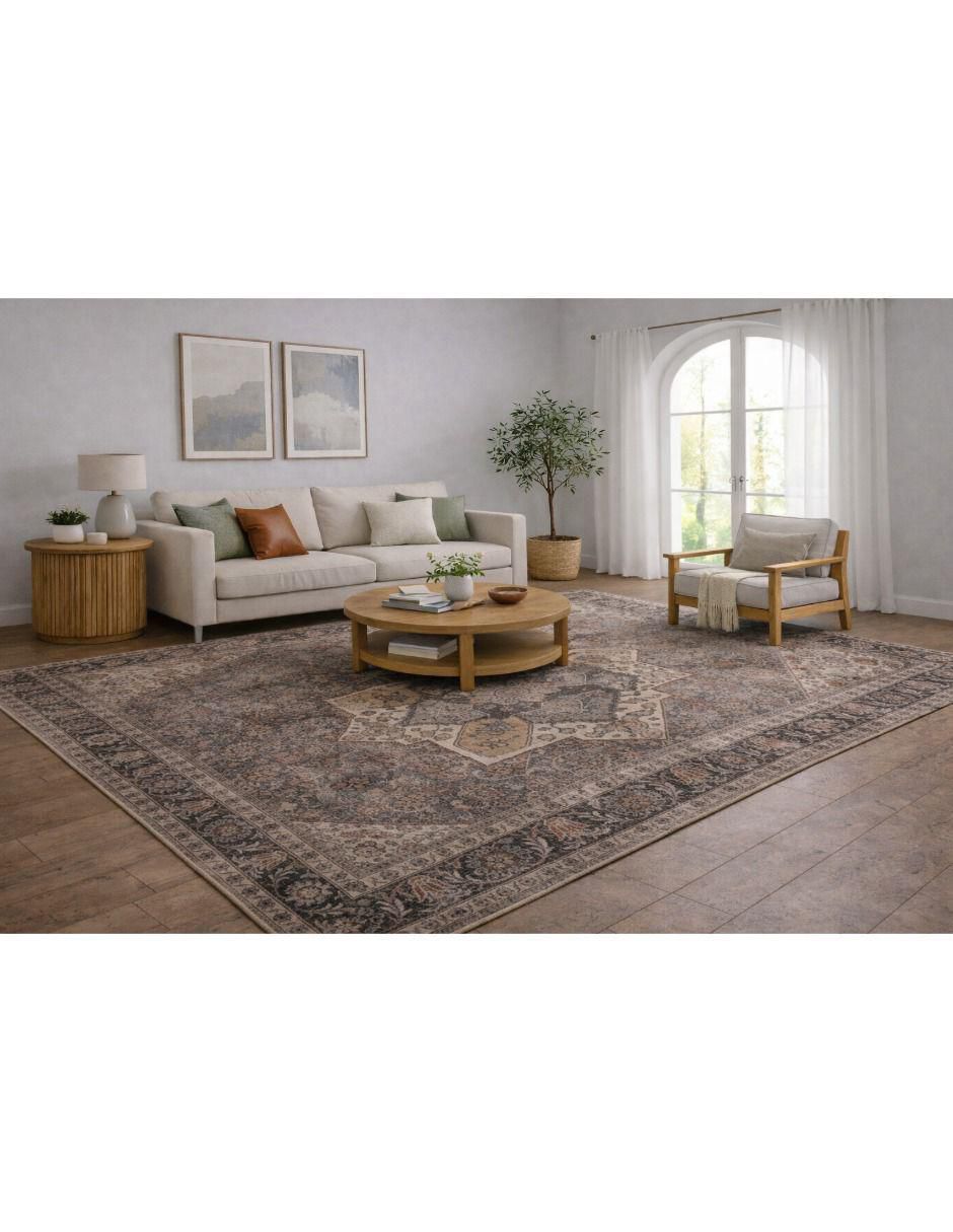 Tapete Mocha Medallion 6